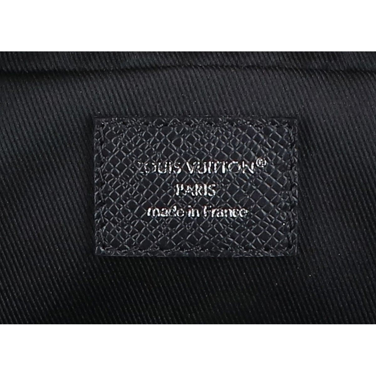 Louis Vuitton Taiga Noir Porto Document Voyage Handbag — view 7