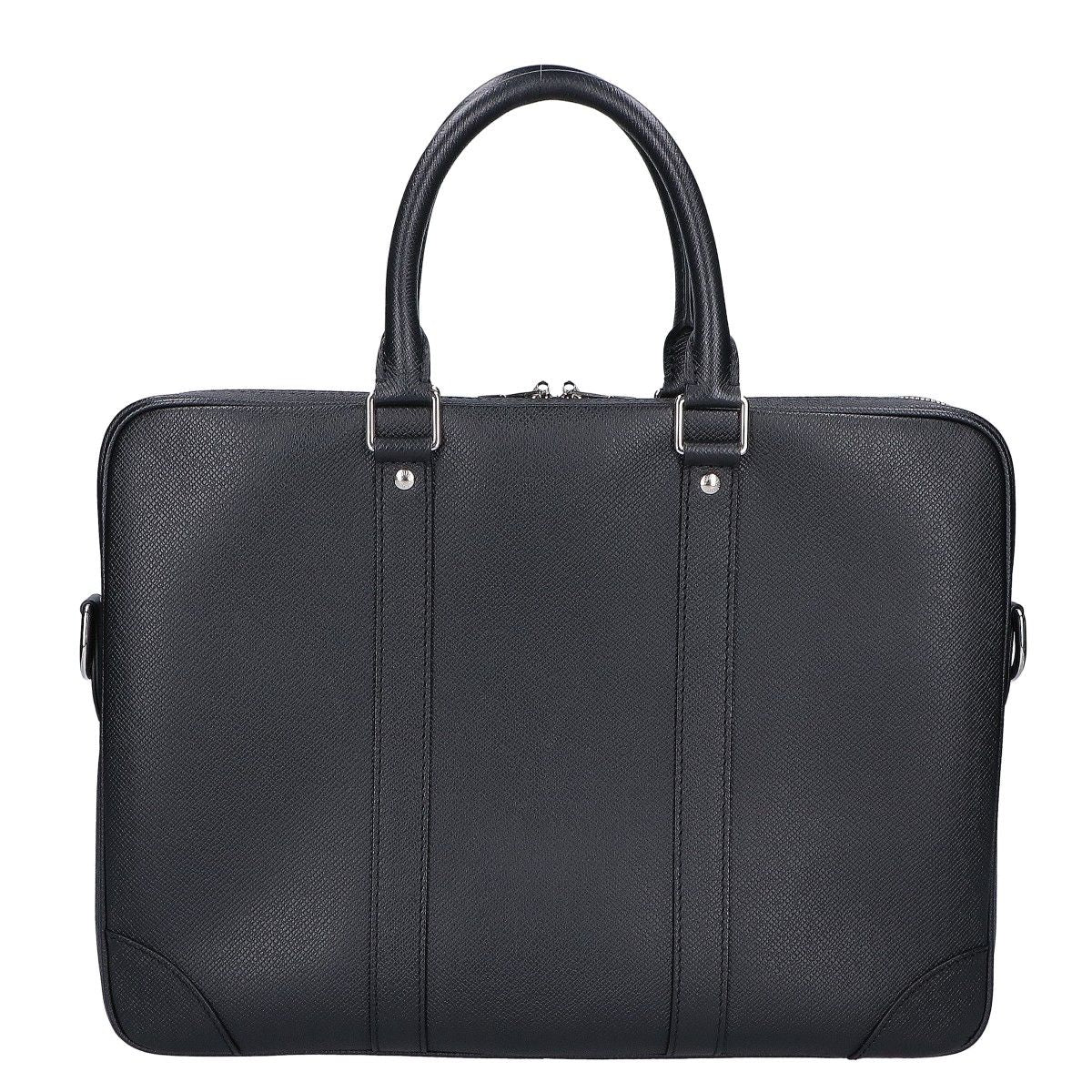 Louis Vuitton Taiga Noir Porto Document Voyage Handbag — view 3