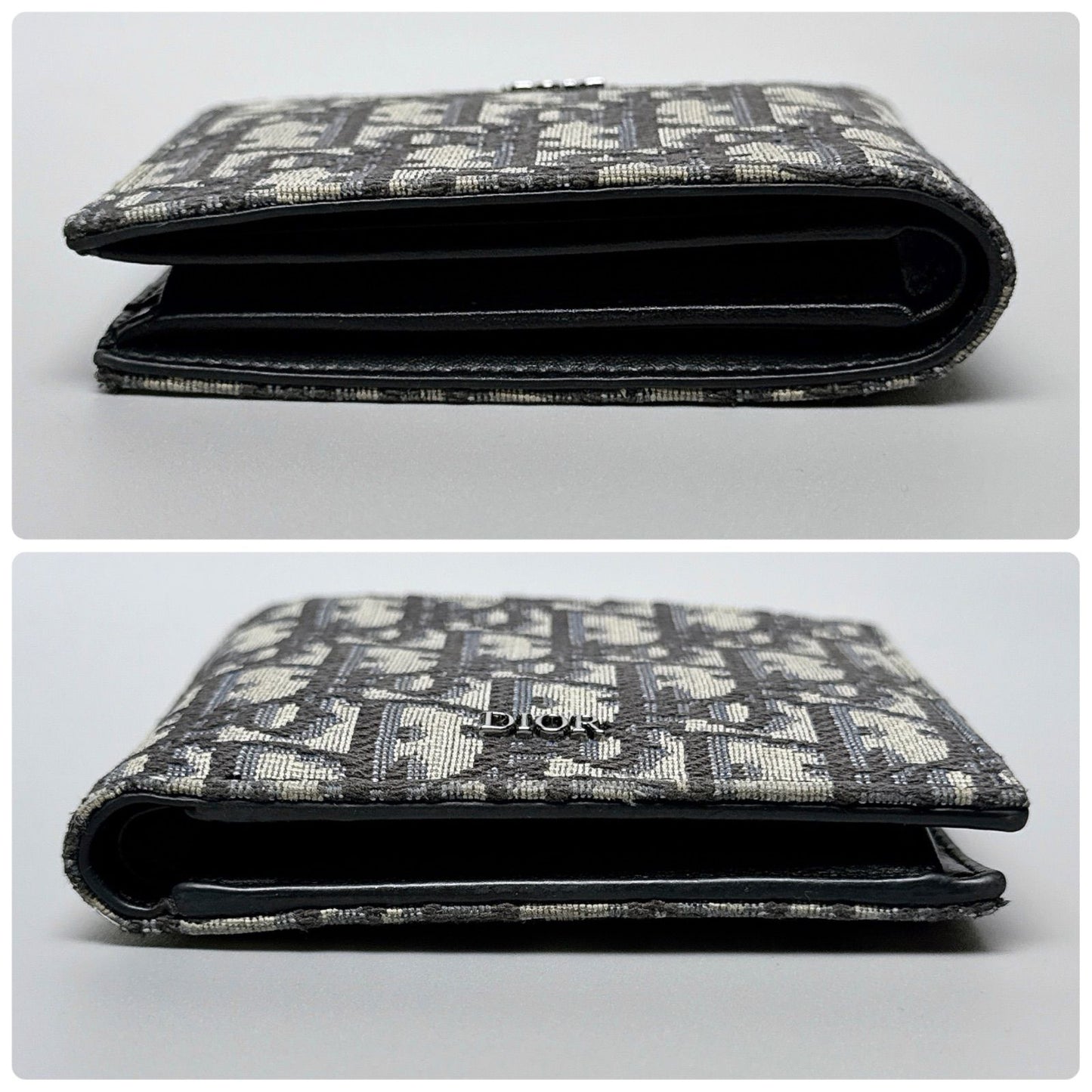 Dior Oblique Wallet with Coin Case — view 6