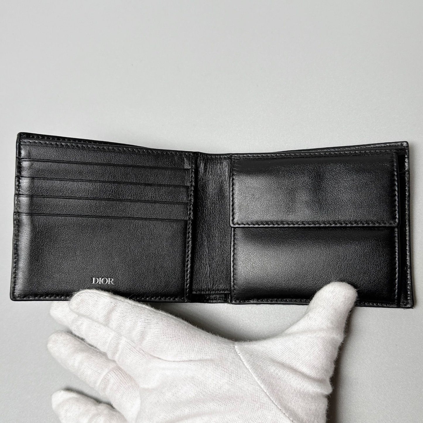 Dior Oblique Wallet with Coin Case — view 3