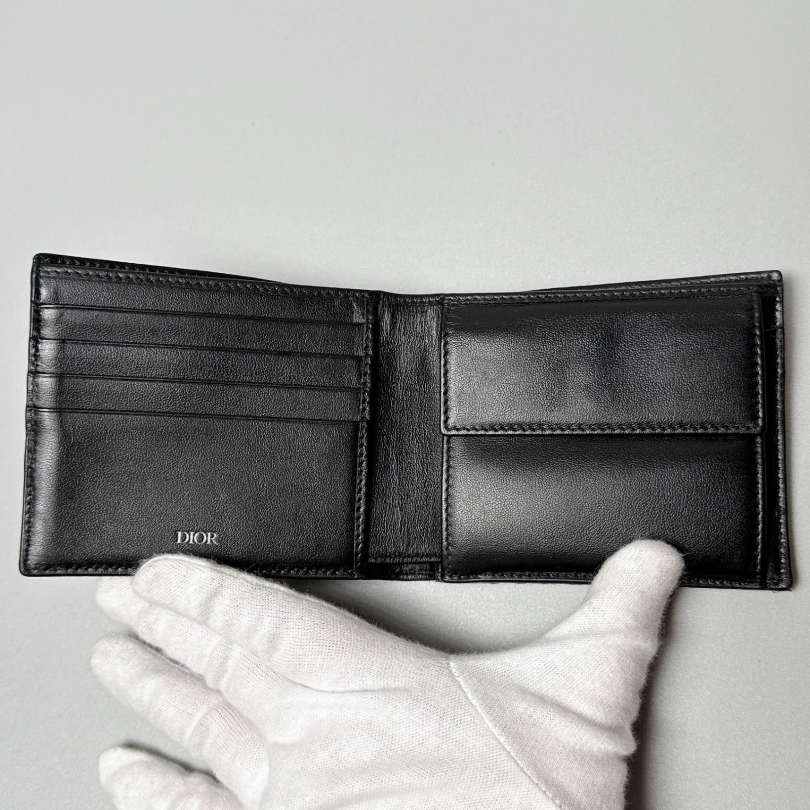 Dior Oblique Wallet with Coin Case — view 3