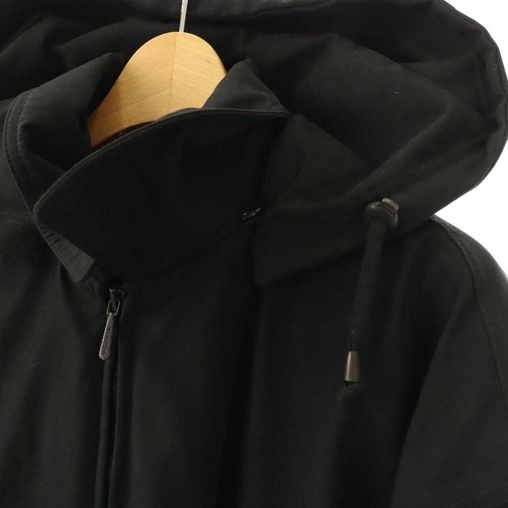 Max Mara Weekend Line Insulation Coat Outer Hood 42 Black CX — view 4