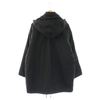 Max Mara Weekend Line Insulation Coat Outer Hood 42 Black CX — view 2