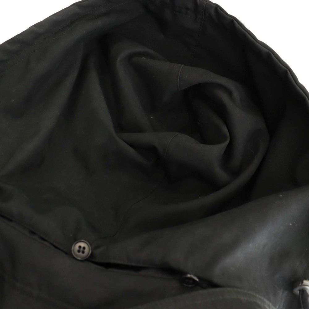 Max Mara Weekend Line Insulation Coat Outer Hood 42 Black CX — view 8