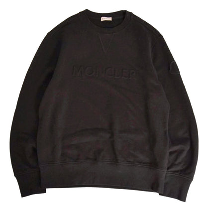 Moncler Sweatshirt Embossed Logo Trainer