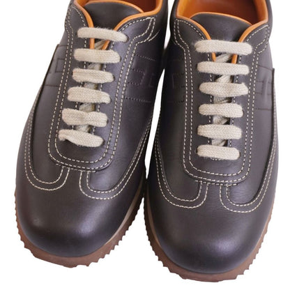 Hermes Sneakers Low Cut Logo Quick Leather — view 3