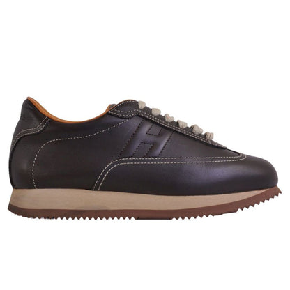 Hermes Sneakers Low Cut Logo Quick Leather — view 6