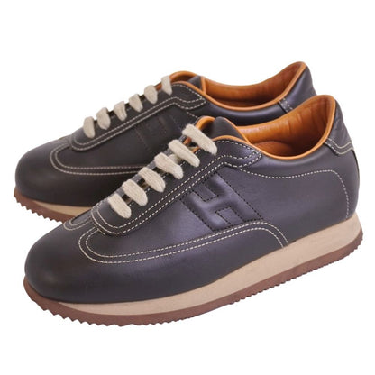 Hermes Sneakers Low Cut Logo Quick Leather — view 2