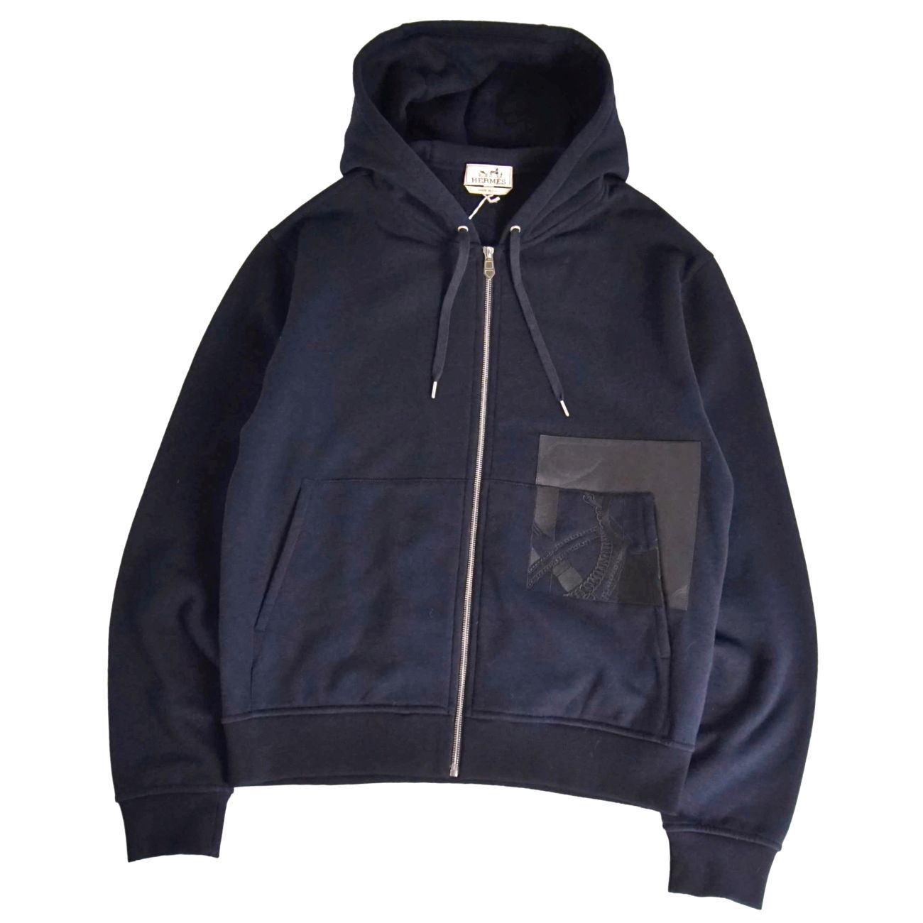 Hermes Sweatshirt Hoodie Navy