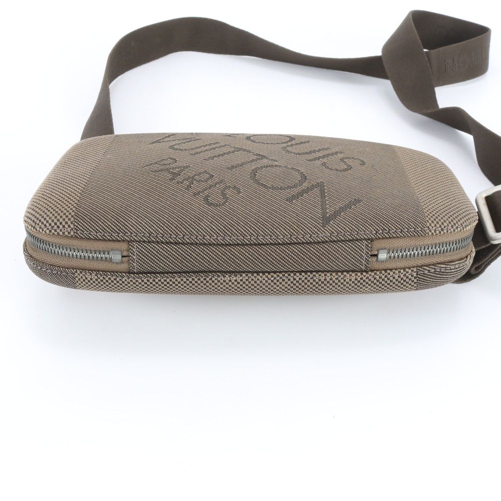 Louis Vuitton Damier Jean Maje Leather Belt Bag Crossbody Body Waist Pouch Eie — view 7