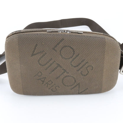 Louis Vuitton Damier Jean Maje Leather Belt Bag Crossbody Body Waist Pouch Eie — view 3