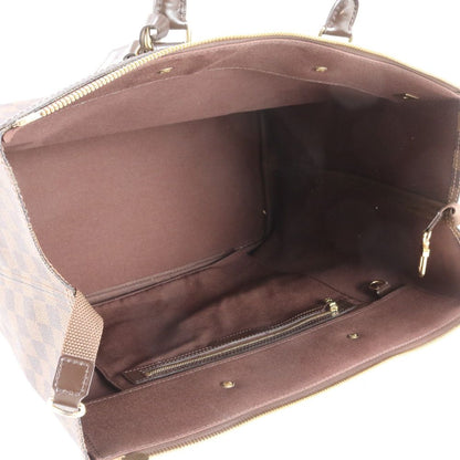 Louis Vuitton Damier Greenwich PM Leather Boston Bag Business Travel Tote Rne — view 7