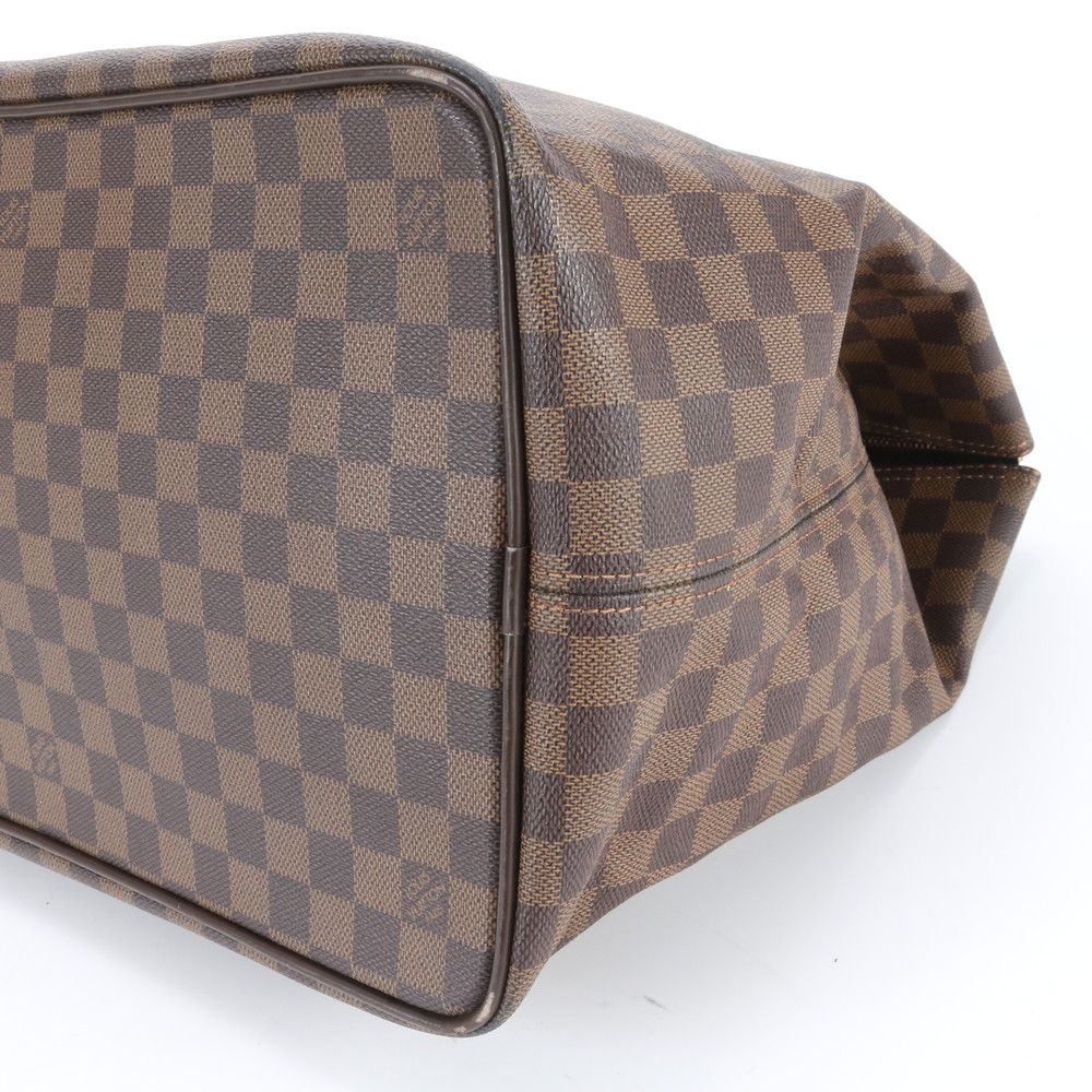 Louis Vuitton Damier Greenwich PM Leather Boston Bag Business Travel Tote Rne — view 4