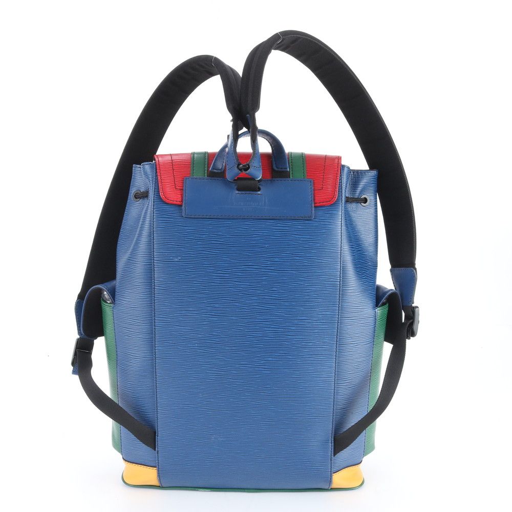 Louis Vuitton Epi Christopher Leather Backpack Shoulder Rne — view 3
