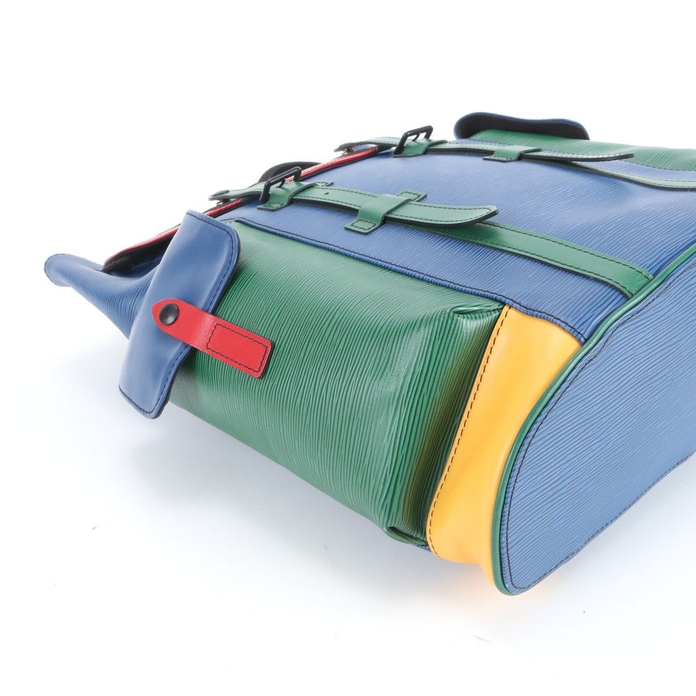Louis Vuitton Epi Christopher Leather Backpack Shoulder Rne — view 6