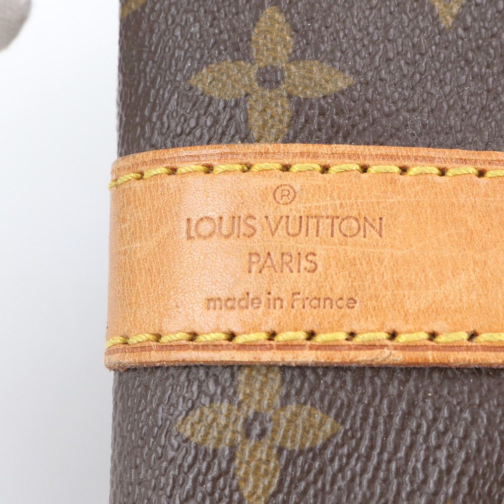 Louis Vuitton Monogram Keepall 55 Leather Boston Bag Business Trip Tote Travel — view 8