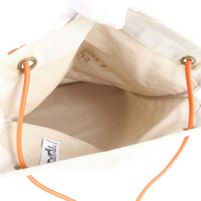 Hermes Aline GM Toilet Blanc Leather Shoulder Bag Tote Hand Rne — view 7