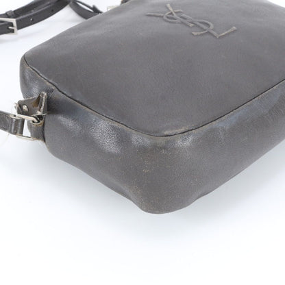 Saint Laurent YSL Yves Lou Leather Shoulder Bag Crossbody Tassel Hand Tote Eie — view 4