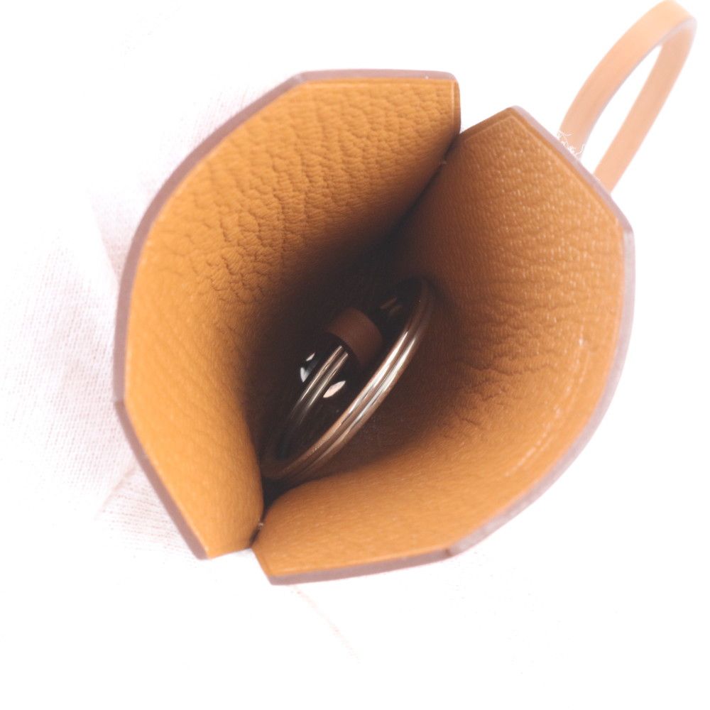 Hermes Key Clochette Bag Charm Strap Leather — view 4