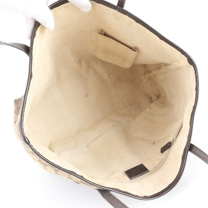 Gucci GG Canvas Sherry Line Joli Leather Tote Shoulder Efe — view 9