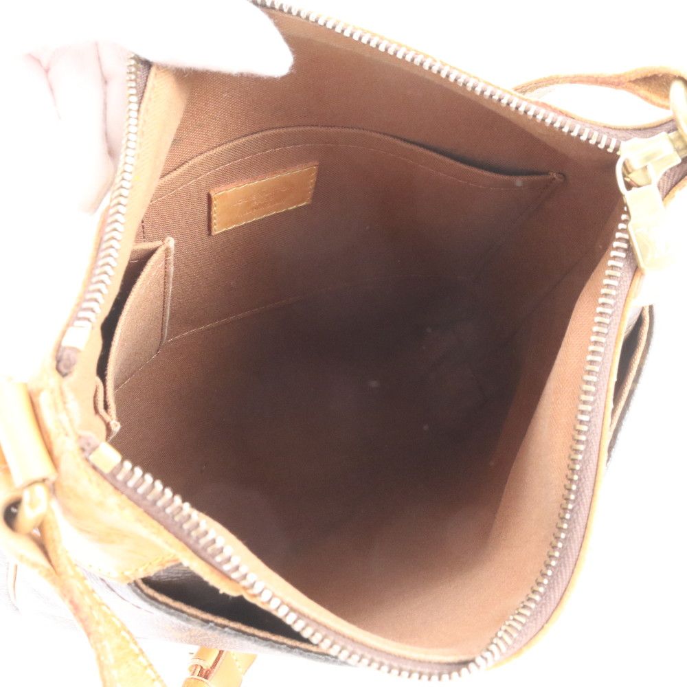 Louis Vuitton Monogram Odeon PM Leather Shoulder Bag Crossbody Eie — view 7