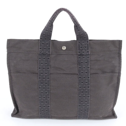 Hermes Her Line MM Tote Shoulder Business Document Gray Eie — view 3
