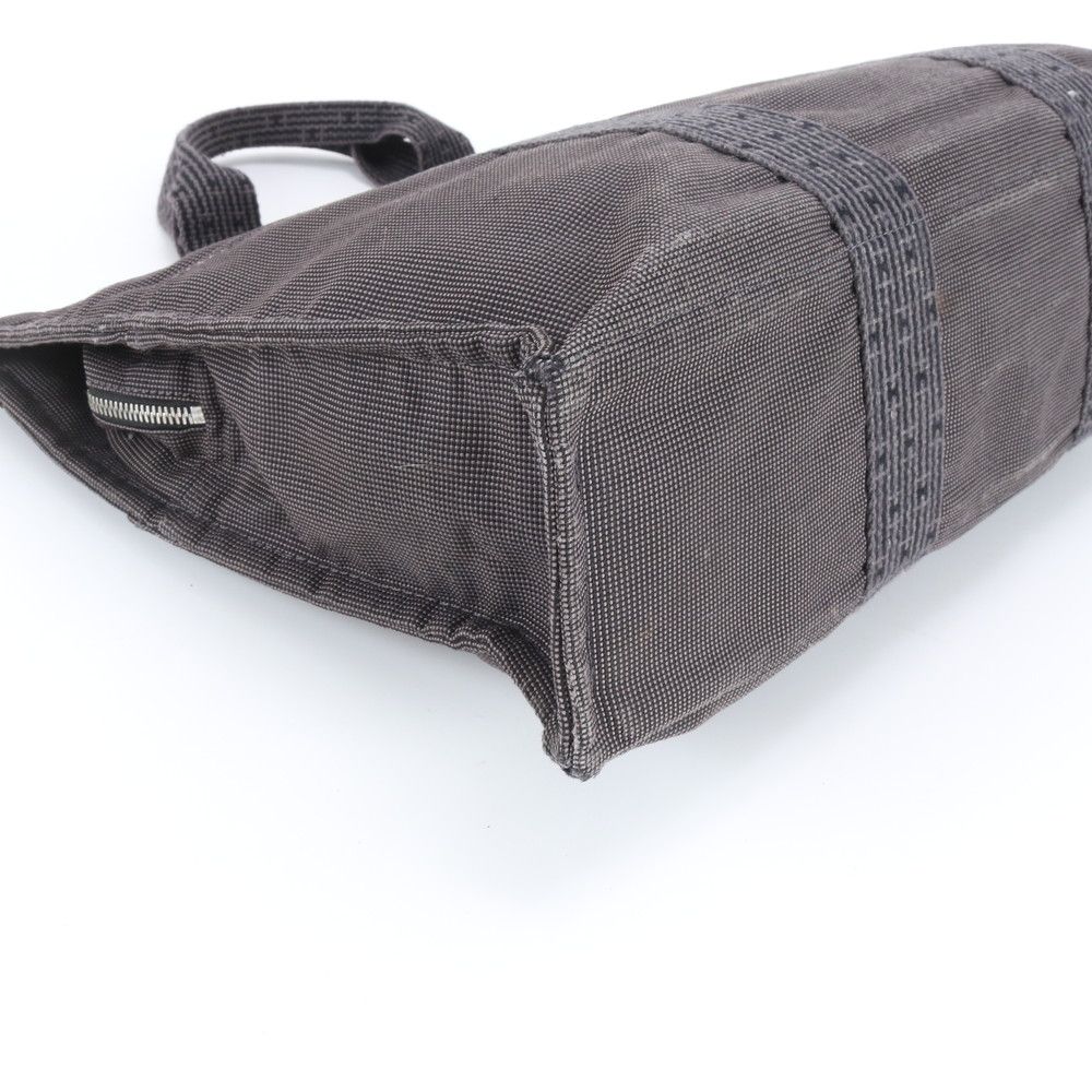 Hermes Her Line MM Tote Shoulder Business Document Gray Eie — view 4