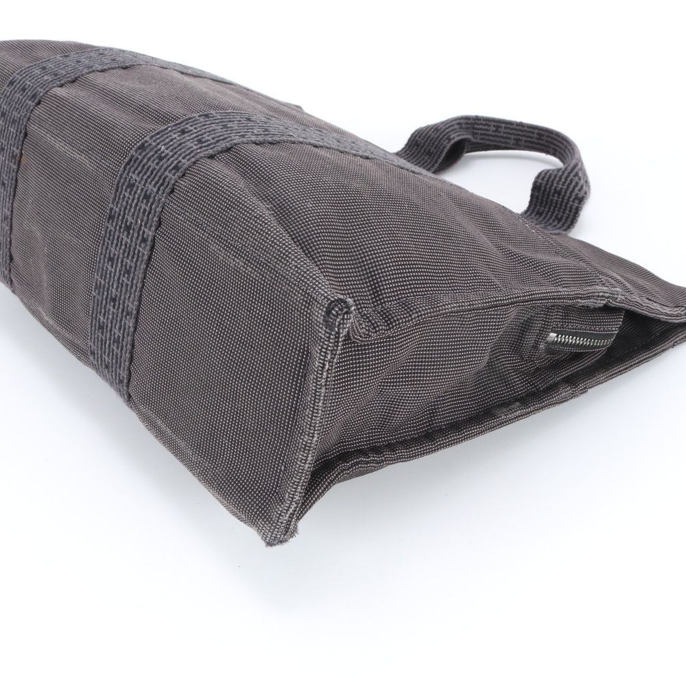 Hermes Her Line MM Tote Shoulder Business Document Gray Eie — view 6