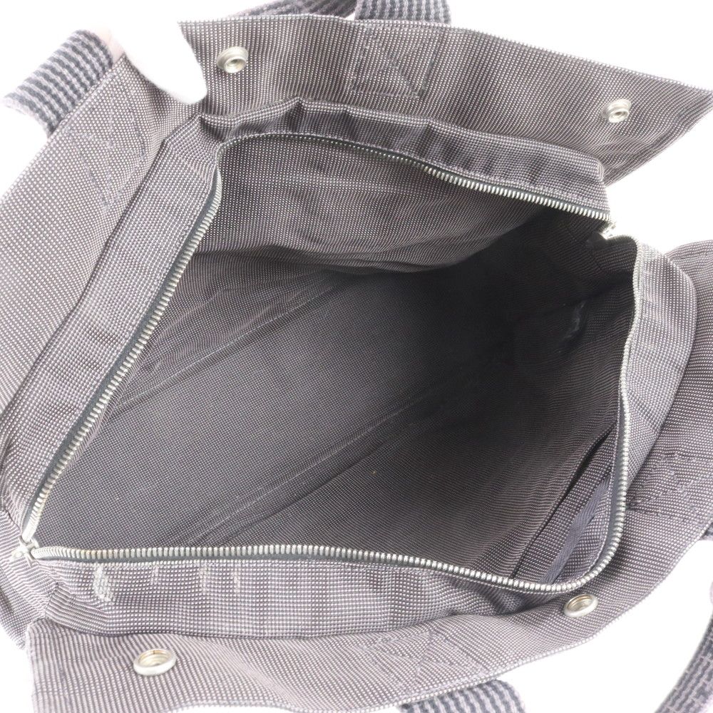Hermes Her Line MM Tote Shoulder Business Document Gray Eie — view 7