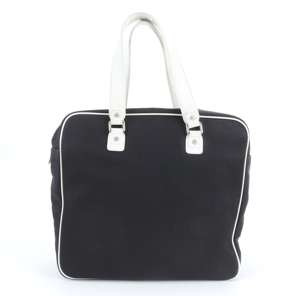 Chanel Air Line Leather Tote Shoulder Hand Eie — view 3