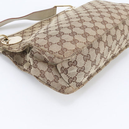 Gucci GG Canvas Leather Shoulder Bag Crossbody Eie — view 4
