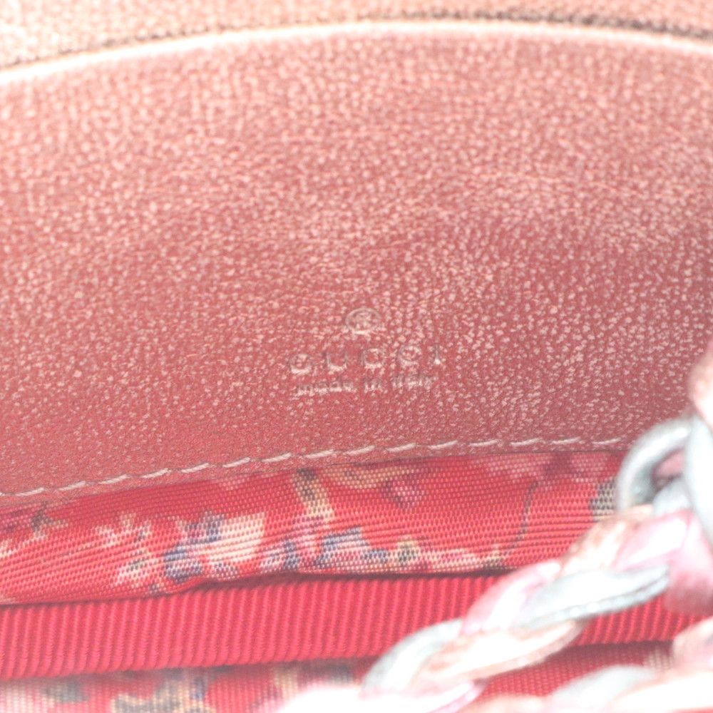 Gucci Horsebit Laminated Quilted Leather Shoulder Bag Crossbody — view 8