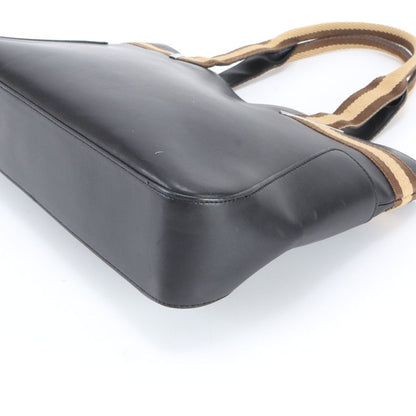 Gucci 002 Leather Tote Shoulder Hand Black Eie — view 5