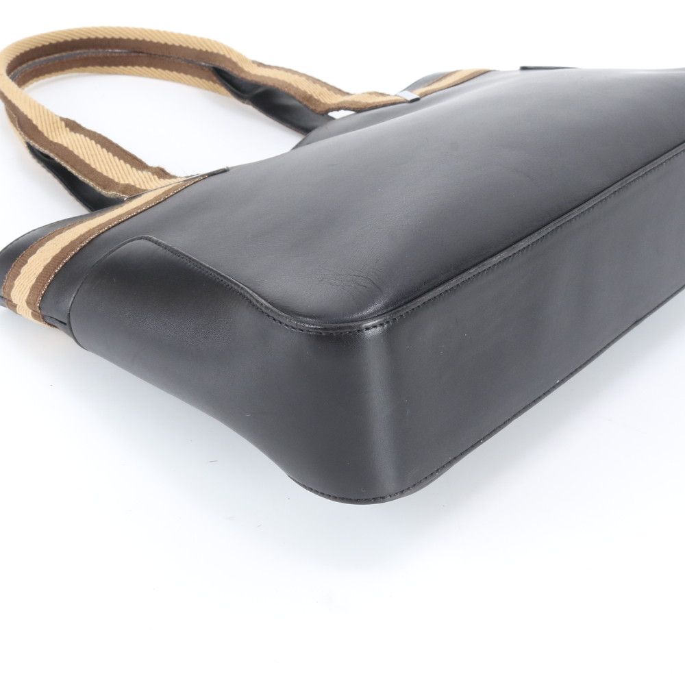 Gucci 002 Leather Tote Shoulder Hand Black Eie — view 4