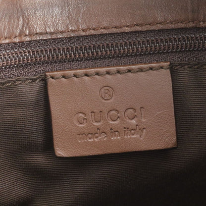 Gucci GG Canvas 002 Leather Tote Shoulder Hand Brown Ewe — view 8