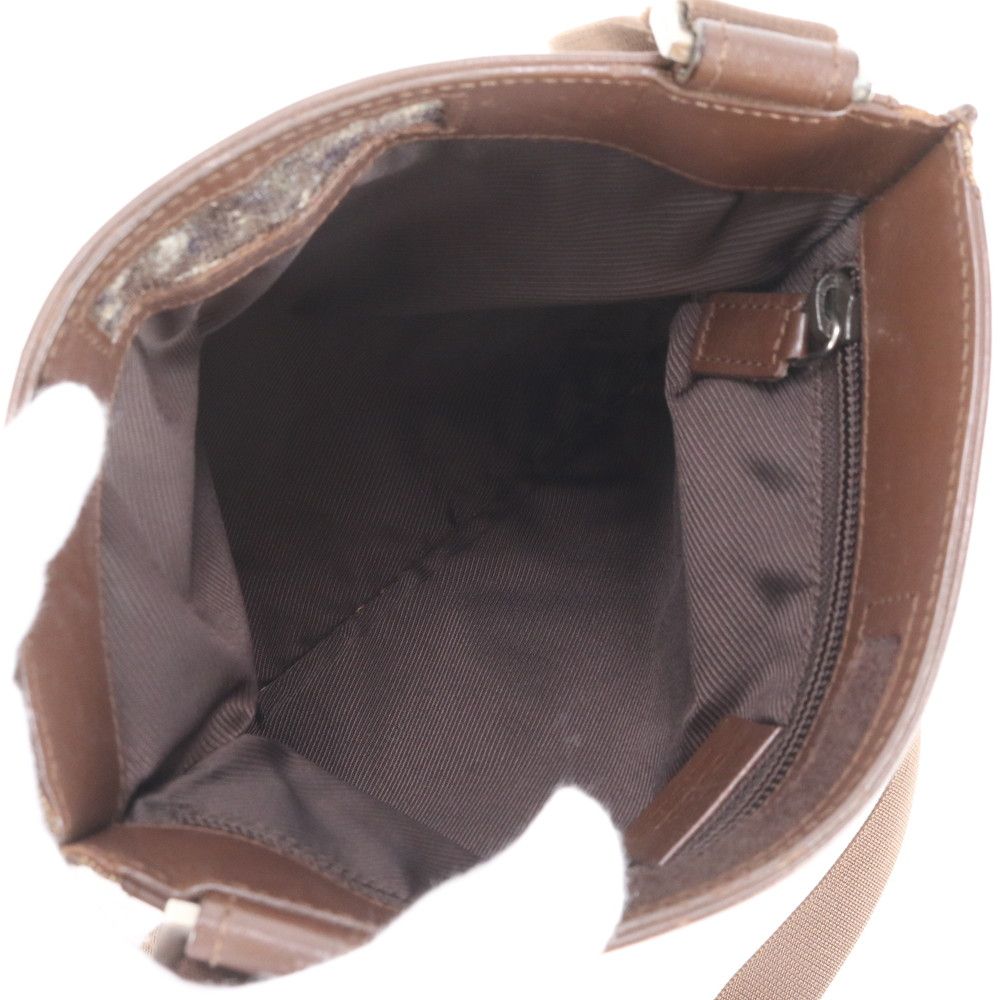 Gucci GG Canvas 019 Leather Shoulder Bag Crossbody Messenger Business Tote Eie — view 7