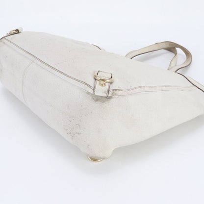 Gucci Abbey Leather Tote Shoulder Hand Gold Ewe — view 5