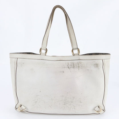 Gucci Abbey Leather Tote Shoulder Hand Gold Ewe — view 3