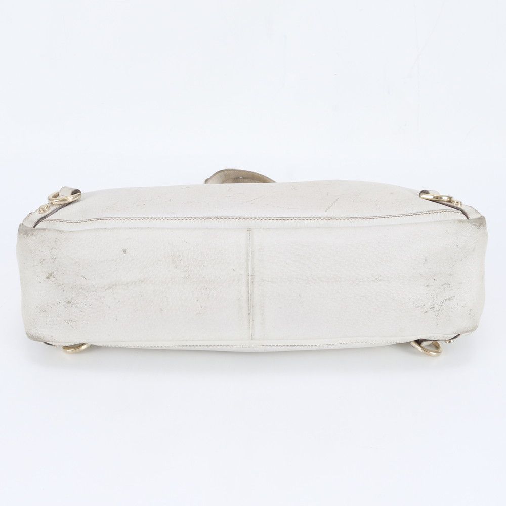Gucci Abbey Leather Tote Shoulder Hand Gold Ewe — view 6