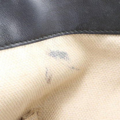 Gucci GG Canvas Leather Tote Shoulder Hand Brown Eie — view 9