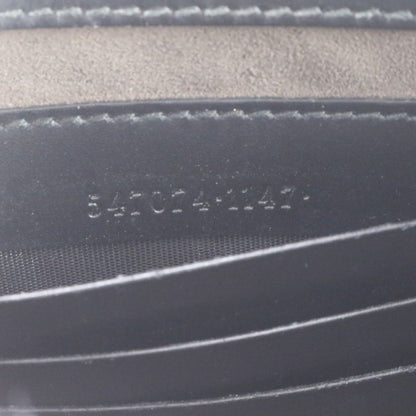Gucci Guccissima Leather Clutch Pouch Business Black Eie — view 9