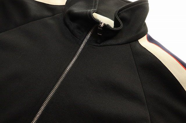 Gucci Technical Jersey Jacket Black Side Line Track — view 3