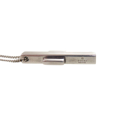 Gucci Cross Motif 925 Sterling Silver Necklace — view 5