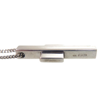 Gucci Cross Motif 925 Sterling Silver Necklace — view 6