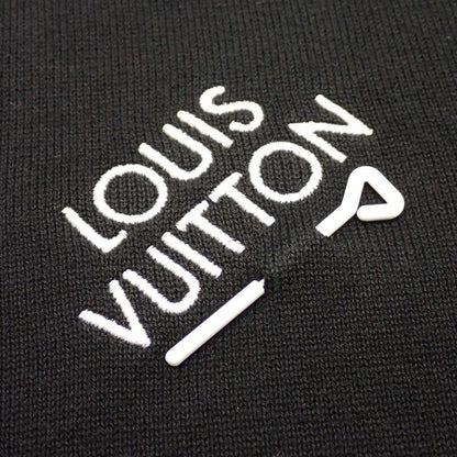 Louis Vuitton Signature Logo T-Shirt Short Sleeve Cotton Black — view 5