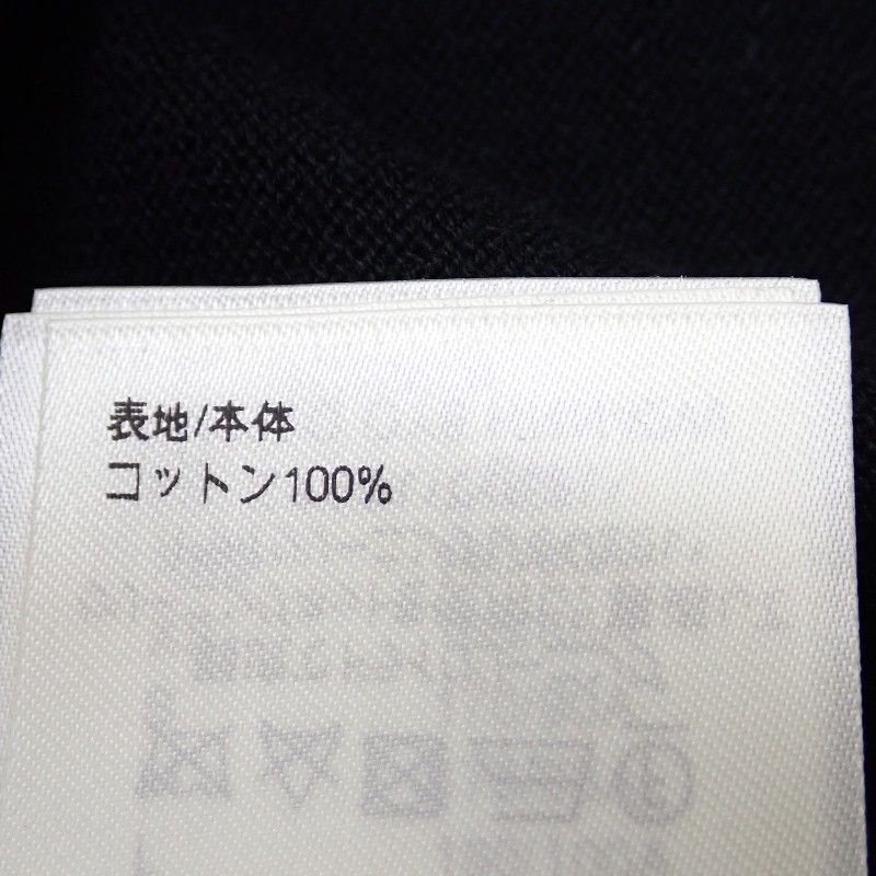 Louis Vuitton Signature Logo T-Shirt Short Sleeve Cotton Black — view 9