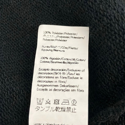 Loewe Sweatshirt Black Ivory Dark Navy Long Sleeve Embroidery Anagram — view 5