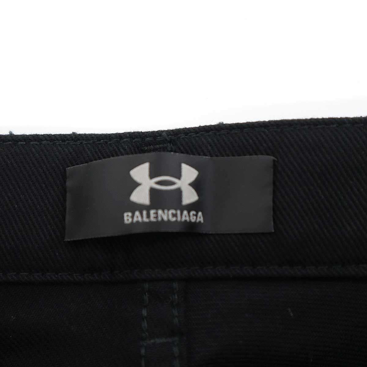 Balenciaga Under Armor Tracksuit Denim Pants Black XS — view 3