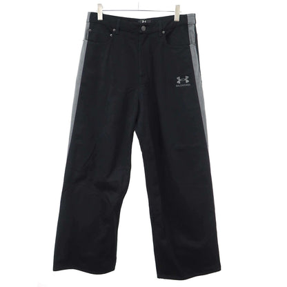Balenciaga Under Armor Tracksuit Denim Pants Black XS