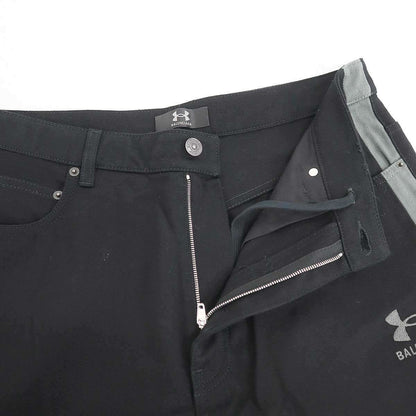Balenciaga Under Armor Tracksuit Denim Pants Black XS — view 4